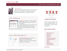 Tablet Screenshot of net1901.fr